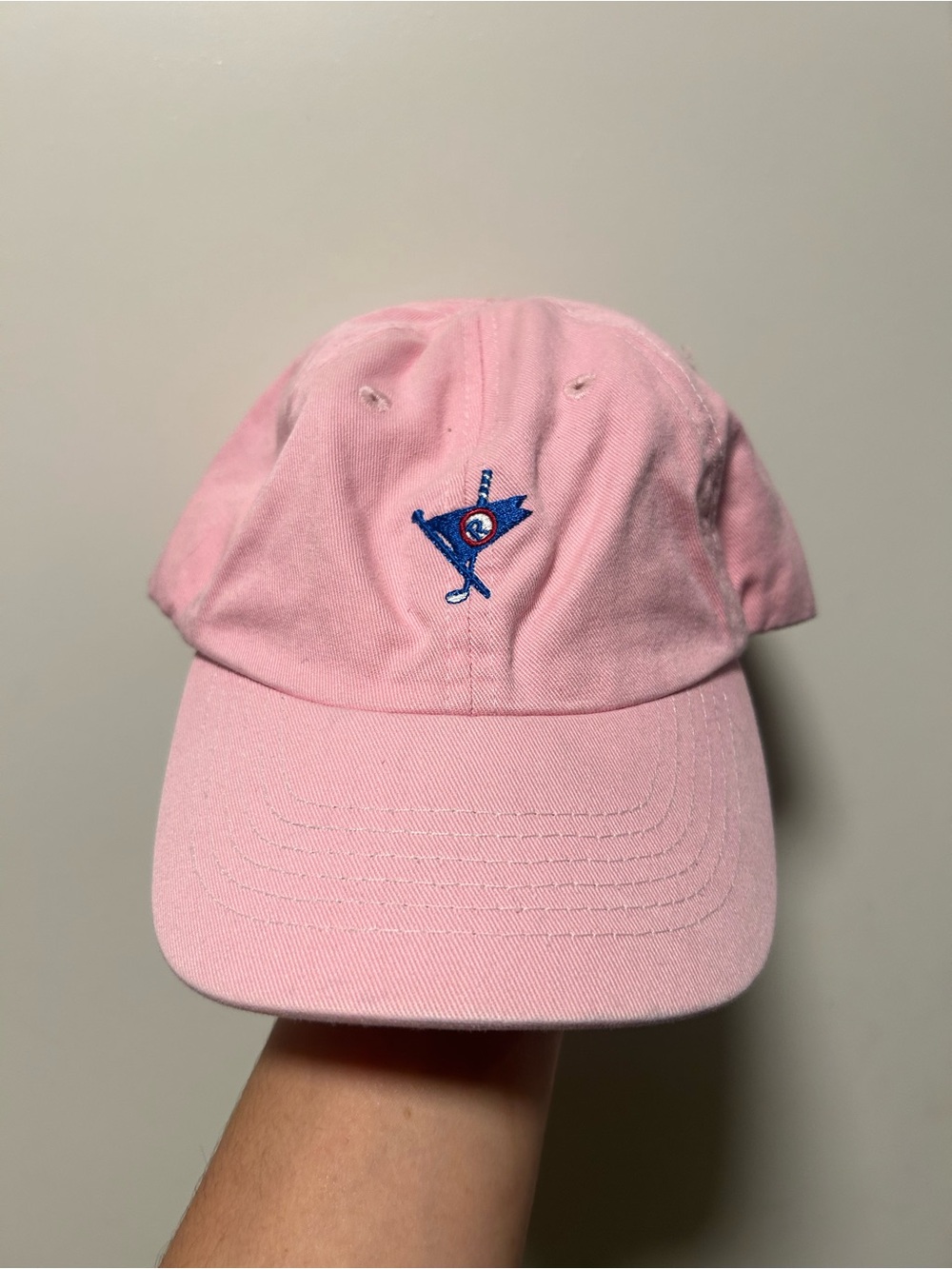 Gear For Sports Golf Flag Pastel Baby Pink Dad Hat
